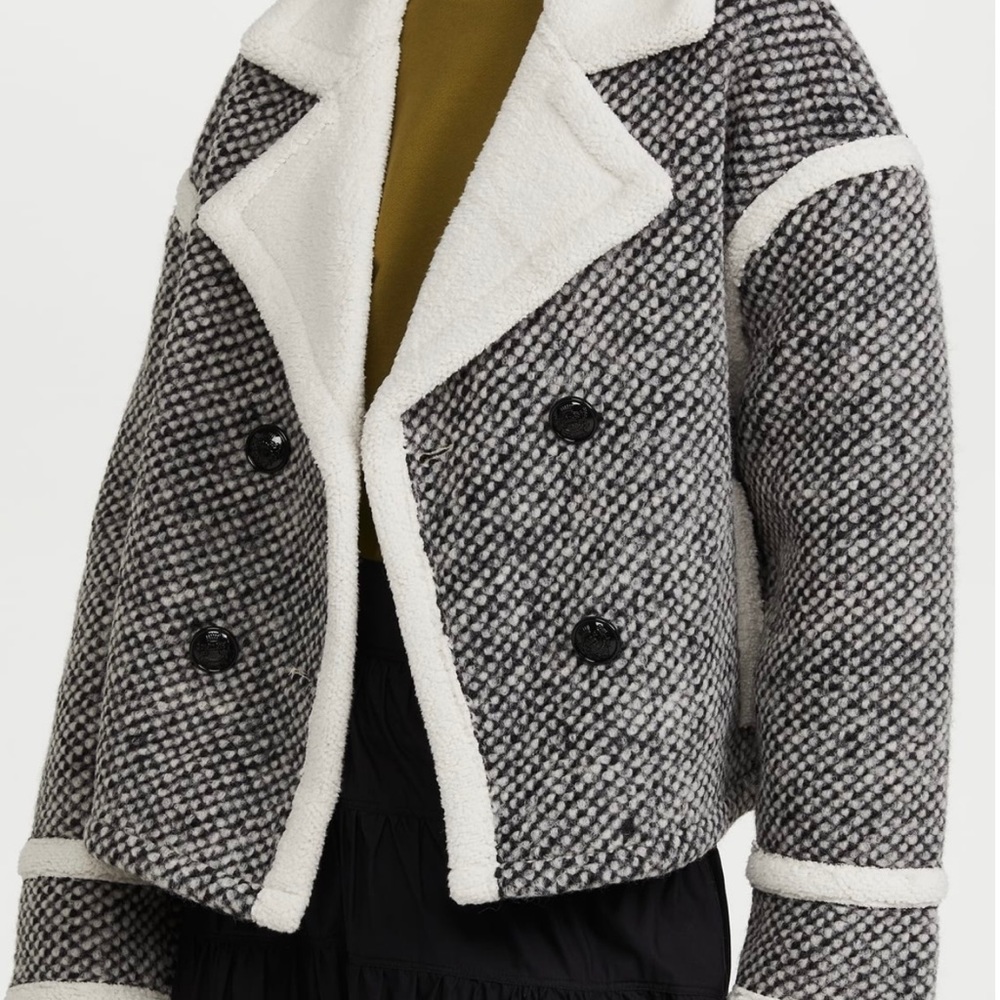 Essential Antwerp Anagram Faux Fur Jacket